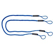 EXTREME MAX Extreme Max 3006.3042 BoatTector Bungee Dock Line Value 2-Pack - 7', Blue 3006.3042